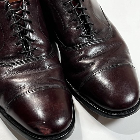 Allen Edmonds Park‎ Avenue Brown Leather Dress Shoes Oxfords 10.5 B Cap Toe main image 6